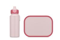 2-delige Mepal lunchset campus cool pink lunchbox + drinkfles pop-up