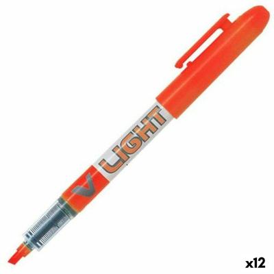 Fluoriscerende Markeerstift Pilot V Light Oranje (12 Stuks)
