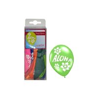 24x stuks Hawaii thema ballonnen Aloha 30 cm