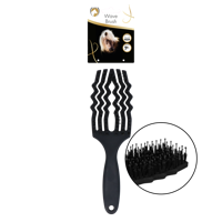 Excellent Horse Wave Brush Zwart
