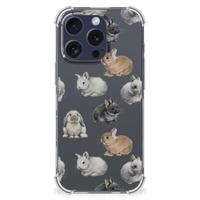 Case Anti-shock voor iPhone 16 Pro Konijntjes