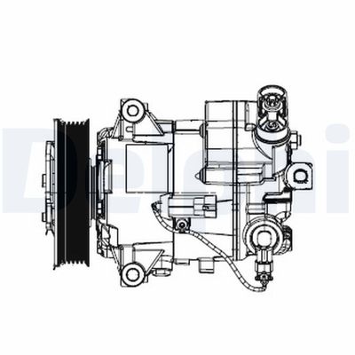 Compressor, airconditioning TSP0155948