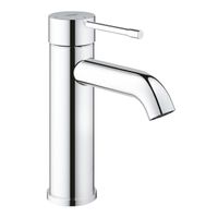 GROHE Essence New Wastafelkraan Opbouw - uitloop 11.6cm - S-size - waste push-open - chroom 23797001 - thumbnail