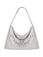 Rabanne sac porté épaule brodé de sequins - Argent