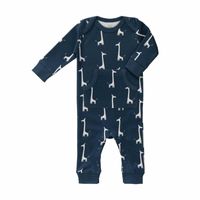 Fresk pyjama zonder voet Giraf indigo blue Maat - thumbnail