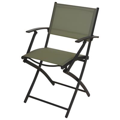Klapstoel - groen - opklapbaar - 46 x 52 x 85 cm - staal/polyester - campingstoel/tuinstoel Klapstoel - groen - opklapbaar - 46 x 52 x 85 cm - staal/polyester - campingstoel/tuinstoel
