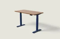 Desktronic HomeOne bureau Diepblauw / Walnoot / 140x70 cm