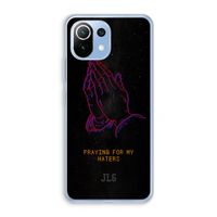 Praying For My Haters: Xiaomi Mi 11 Lite Transparant Hoesje