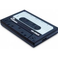 Inter-Tech HD-25620 HDD-behuizing Zwart, Wit 2.5