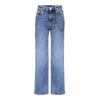 Frankie & Liberty Meisjes broek - Attitude wide leg - Vintage blauw denim