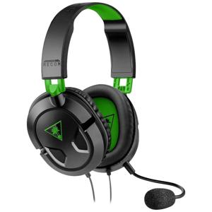 Turtle Beach Recon 50X Over Ear headset Gamen Kabel Stereo Zwart/groen Volumeregeling, Microfoon uitschakelbaar (mute)