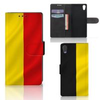 Sony Xperia XA1 | Bookstyle Case | Belgische Vlag | Portemonnee hoesje