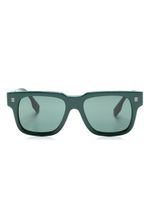 Burberry Eyewear lunettes de soleil carrées à logo imprimé - Vert