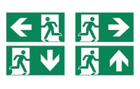 Smooth Pictogram-A man pijl uit/omhoog