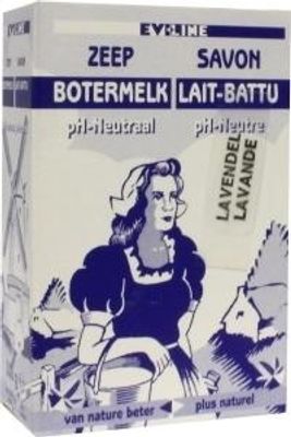 Evi Line Botermelk zeep lavendel (100 gr)