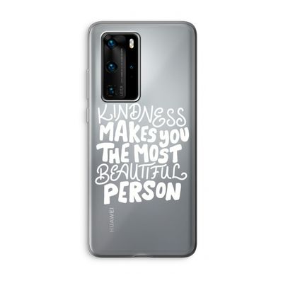 The prettiest: Huawei P40 Pro Transparant Hoesje
