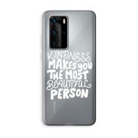 The prettiest: Huawei P40 Pro Transparant Hoesje