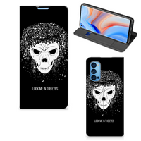 Mobiel BookCase OPPO Reno4 Pro 5G Skull Hair - thumbnail