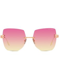 Dita Eyewear lunettes de soleil Embra à verres dégradés - Or