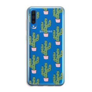 Cactus Lover: Samsung Galaxy A50 Transparant Hoesje