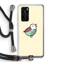 Birdy: Huawei P40 Transparant Hoesje met koord