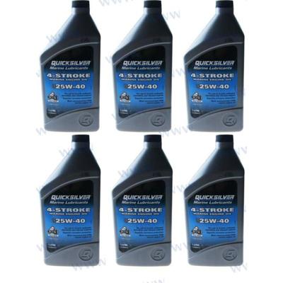 RM92-8M0086223U6 - MINERALE OLIE 25W40 4T 1L DOOS 6 STUKS