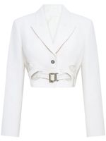 Dion Lee blazer Interloop cintré - Blanc