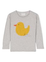 Bobo Choses sweat Rubber Duck à manches longues - Gris