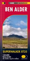 Wandelkaart Ben Alder | Harvey Maps - thumbnail