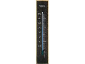 Dr.Friedrichs Kamerthermometer 17cm Donker-beuken