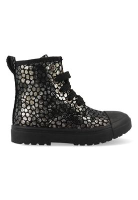 Shoesme Biker-Boots SW23W001-I Zwart / Zilver maat