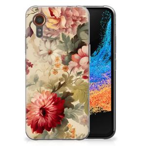 TPU Case voor Samsung Galaxy Xcover 7 Bloemen