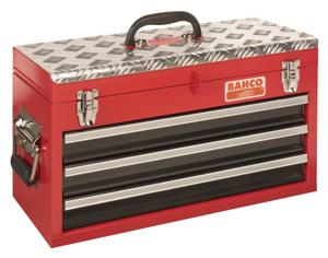Bahco Metalen gereedschapskist met 3 lades | heavy-duty | 310 mm x 455 mm x 192 mm - 1484THD3RB