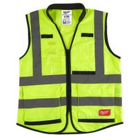 Milwaukee Accessoires Premium hi-vis veiligheidshesje klasse 2 | Geel | L/XL | 1 stuk - 4932471896