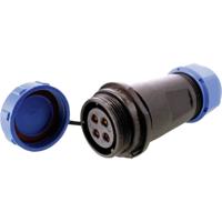 Deko Light 940063 Ronde connector Koppeling, recht Totaal aantal polen: 4 1 stuk(s)