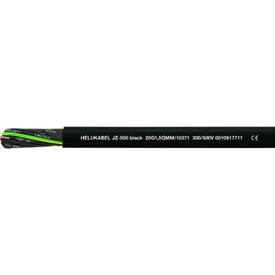Helukabel JZ-500 Black Stuurstroomkabel 3 G 2.5 mm² Zwart (RAL 9005) 10373-1000 1000 m