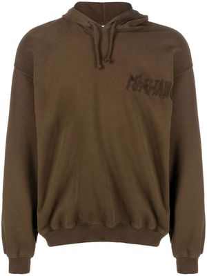 Magliano hoodie en coton à logo brodé - Vert