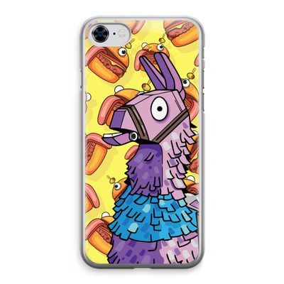 Loot Burger: iPhone 8 Transparant Hoesje