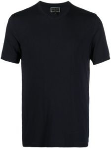 Giorgio Armani t-shirt à col v - Bleu