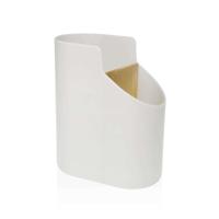 Pot voor Keukengerei Versa Bamboe ABS 8,5 x 17,6 x 15 cm Wit
