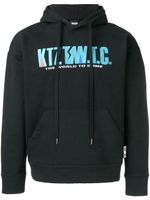 KTZ sweat à capuche à logo brodé - Noir - thumbnail