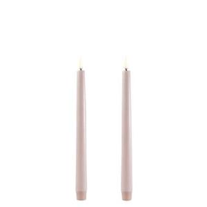 Uyuni Led Tafelkaars Beige - 25CM - Set van 2