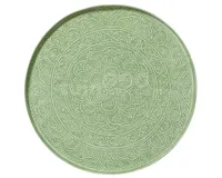 Decoratieschaal Metaal Ø60cm Groen