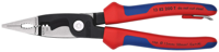 Knipex Elektro installatietang | Meer-componentengrepen | Geïntegreerde bevestiging - 13 82 200 T BK