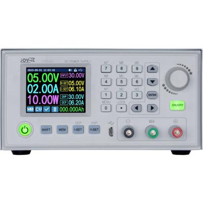 Joy-it PS1440-C-PRO-RS485 Labvoeding, regelbaar 0 - 60 V 0 - 24 A 1440 W 1x RS485 Op afstand bedienbaar, Programmeerbaar, Smal model Aantal uitgangen: 2 x