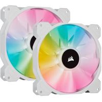 Corsair Casefan iCUE SP140 RGB Elite Performance White (2 Pack), 140mm