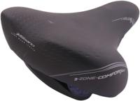 Fietszadel Selle Bassano Volare XXL BigCity met elastomeer demping - zwart