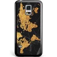 Samsung Galaxy S5 Mini hoesje - Wereldmap - thumbnail