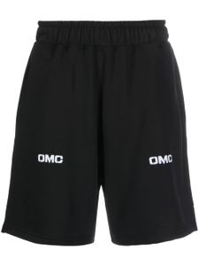 Omc short de sport à logo imprimé - Noir