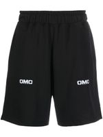 Omc short de sport à logo imprimé - Noir - thumbnail